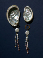 Double Pears Goldohrring