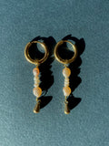 Rosel Perlenohrring
