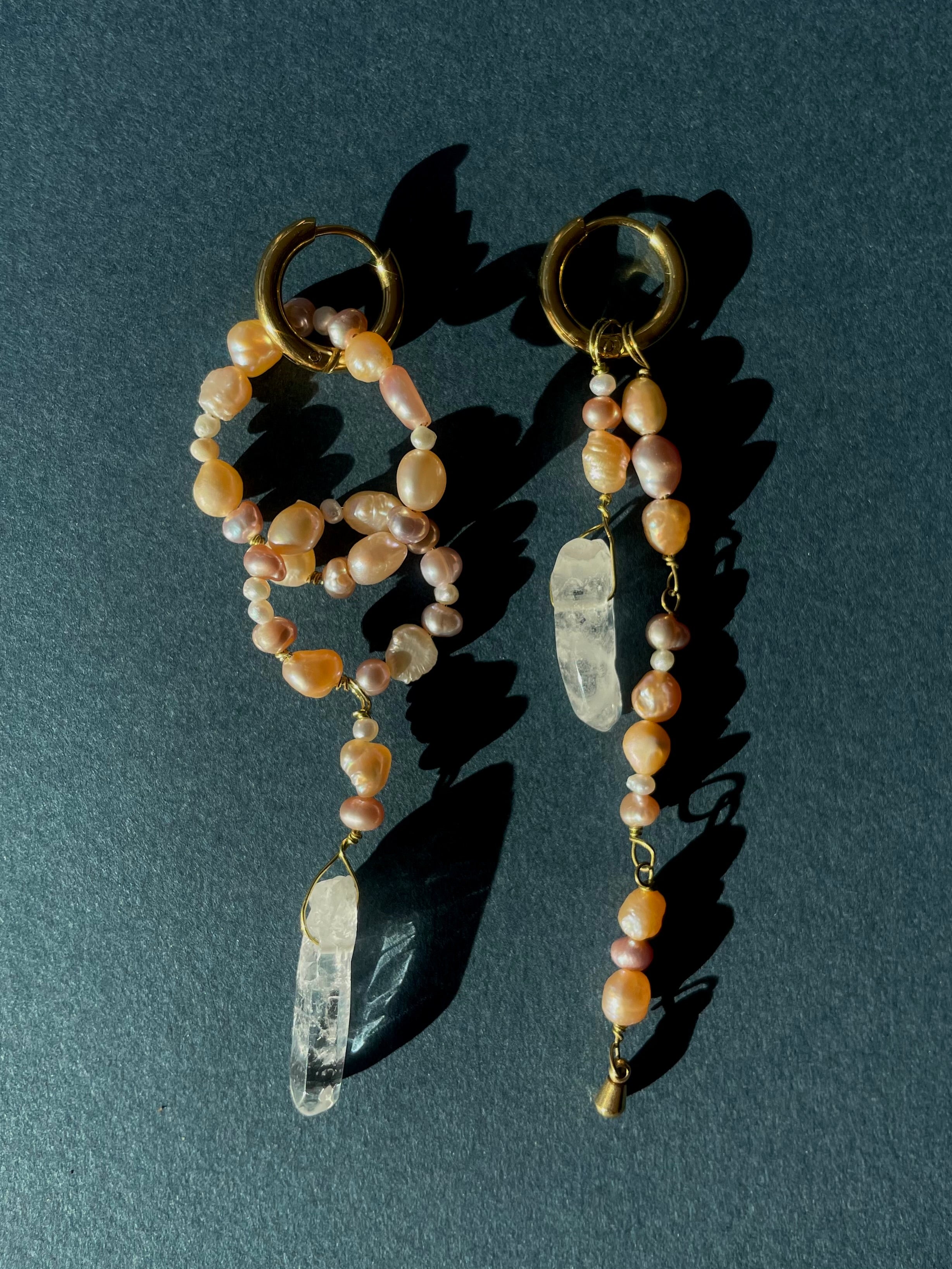 Virela Perlenohrring