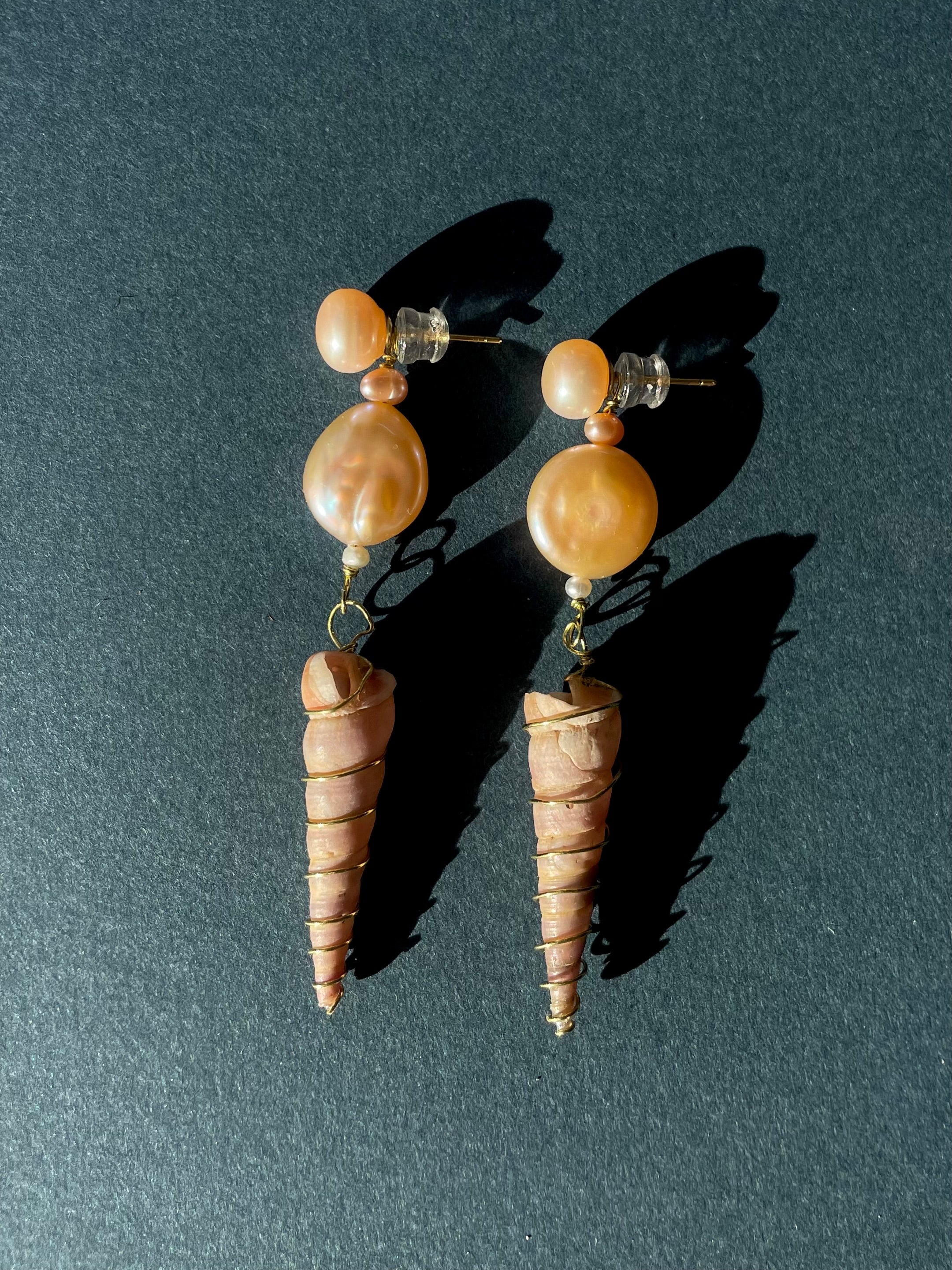 Sahara Muschelohrring