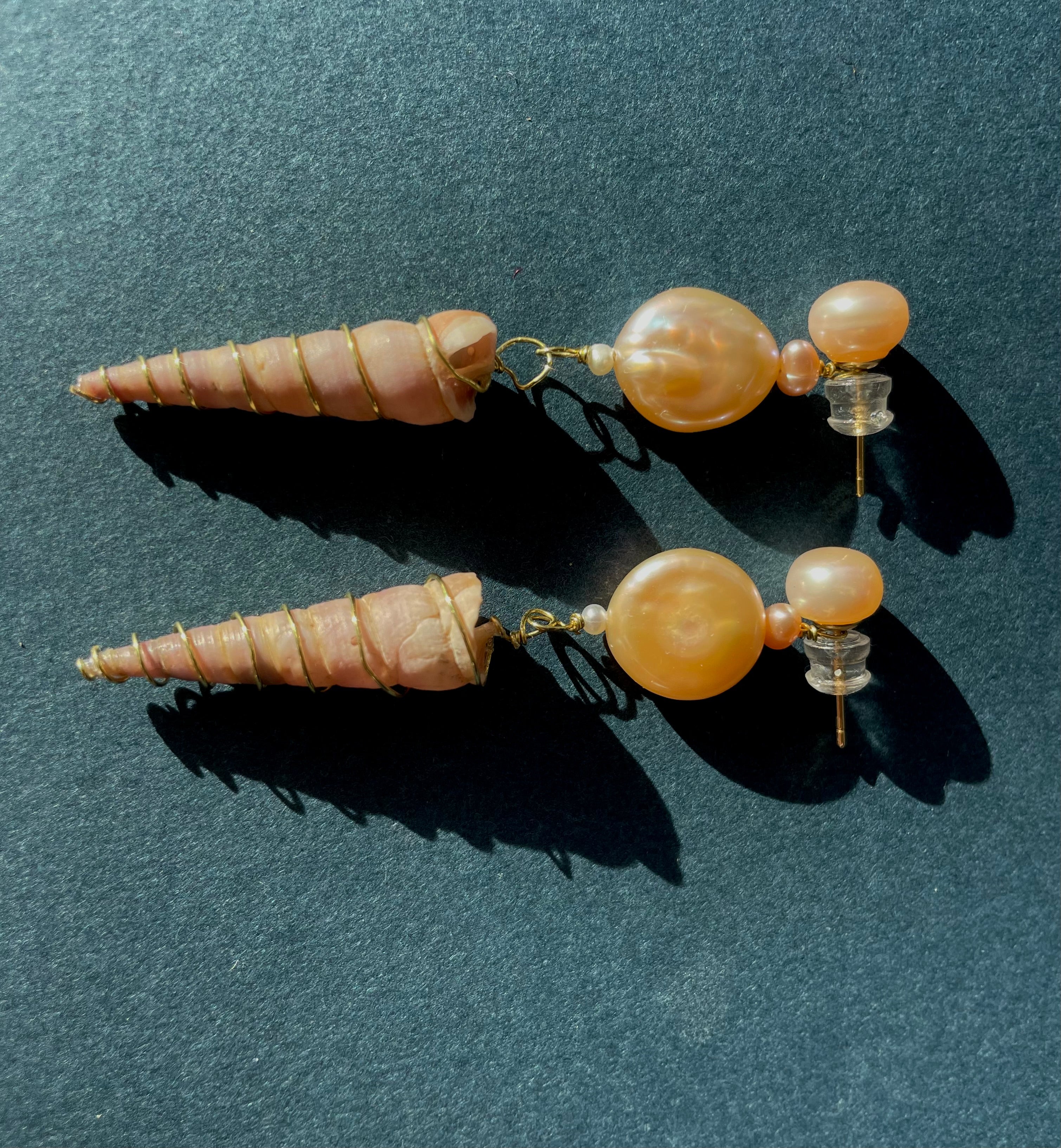 Sahara Muschelohrring