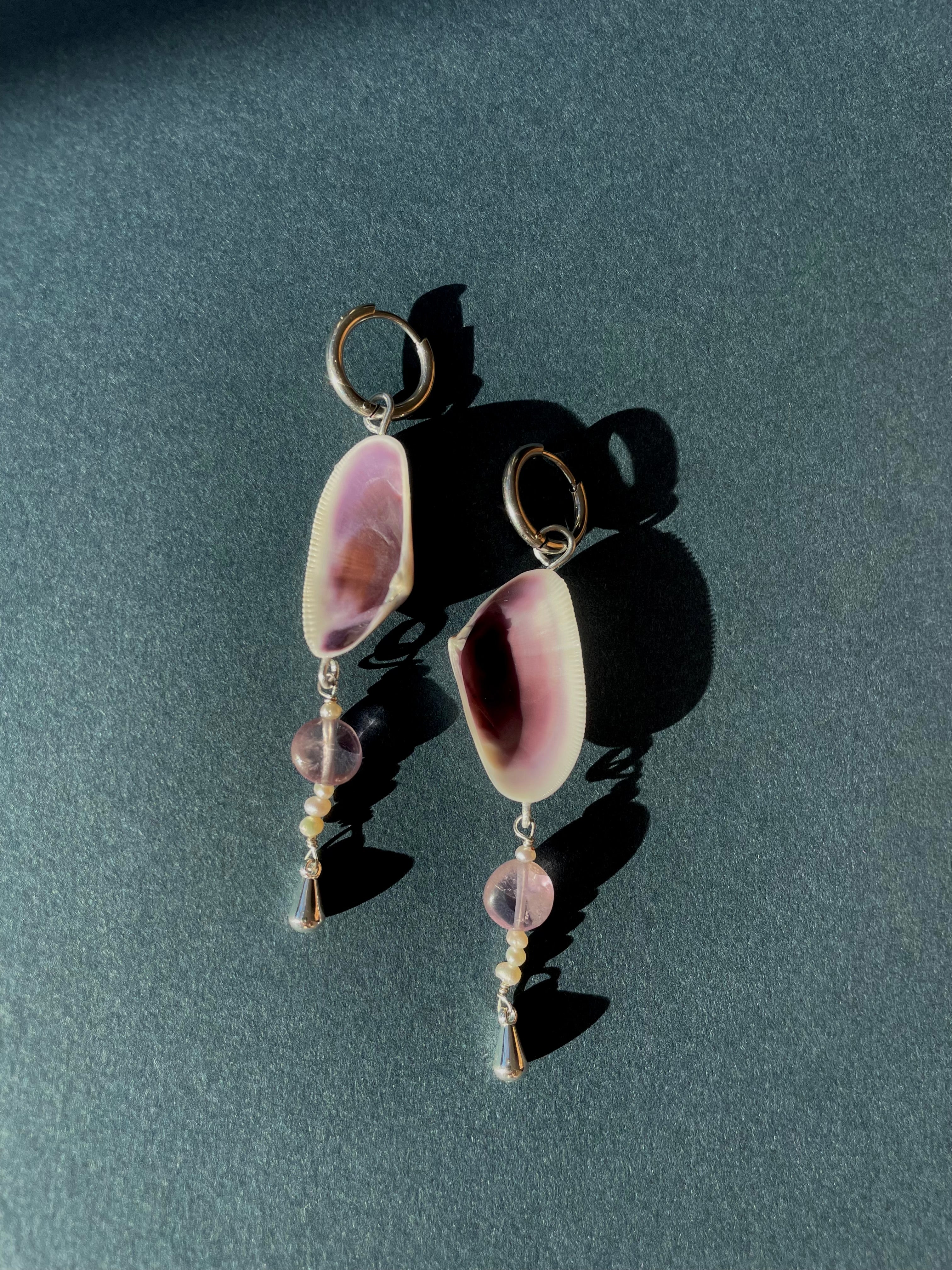 Liria Muschelohrring