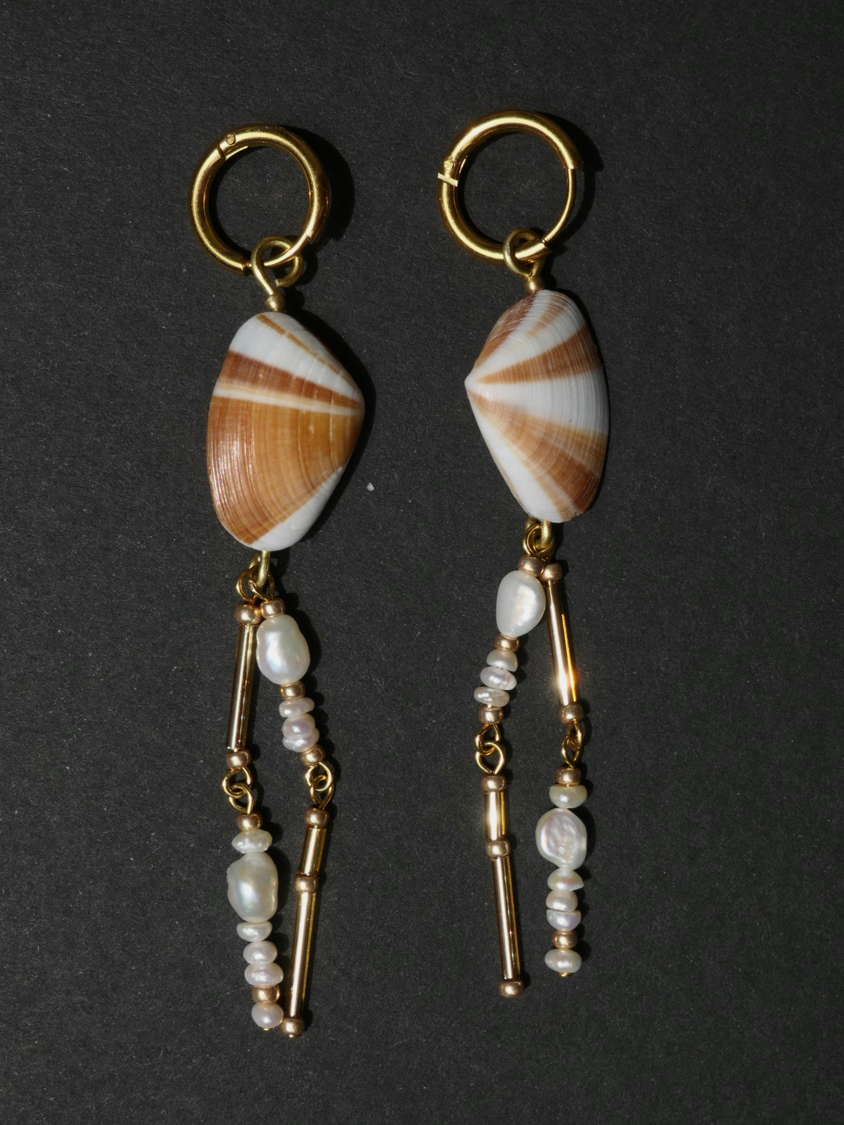 Sunlines Muschelohrringe