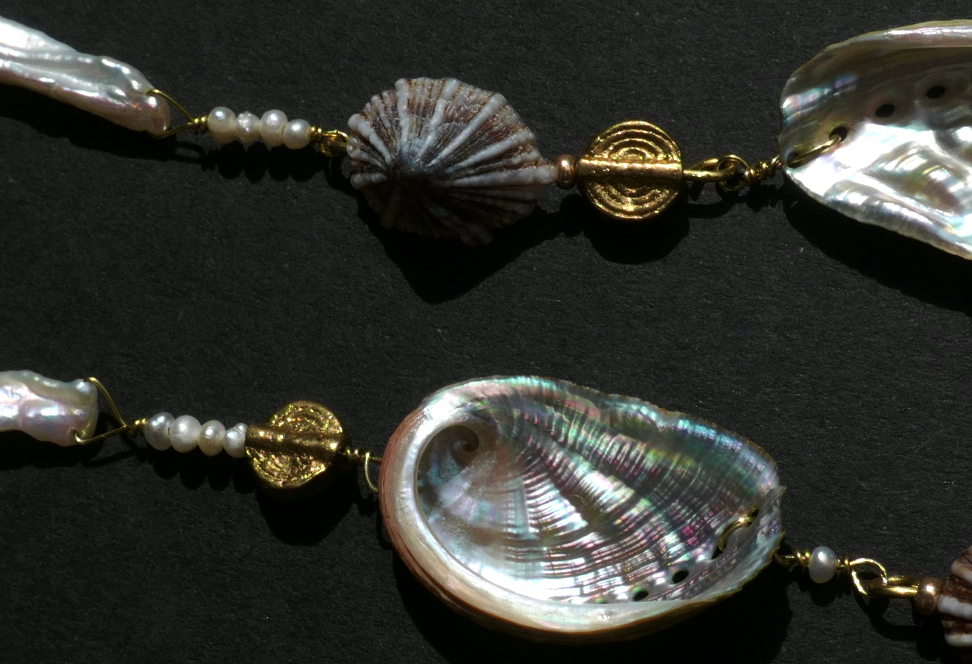 Abalone Muschelohrringe