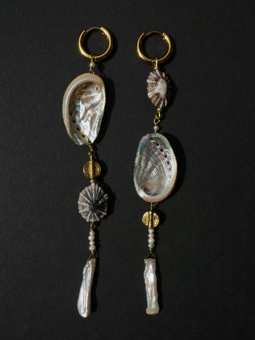 Abalone Muschelohrringe