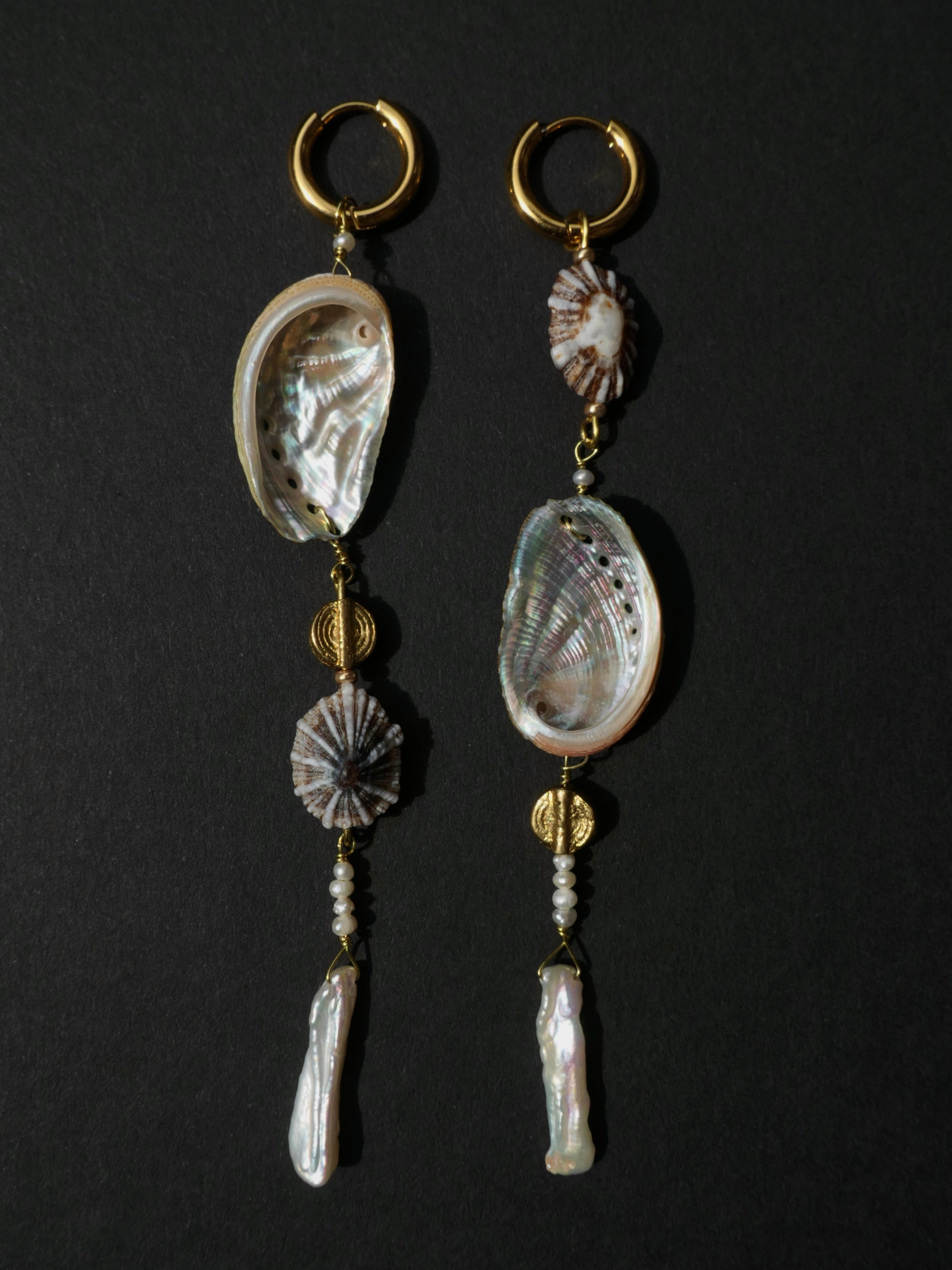 Abalone Muschelohrringe