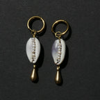 Kauri Muschelohrring