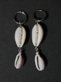 Double Kauri Muschelohrring
