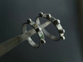 3er Kugel Sterlingsilber Ring