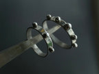 3er Kugel Sterlingsilber Ring