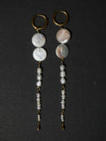 LongPearl Goldohrring