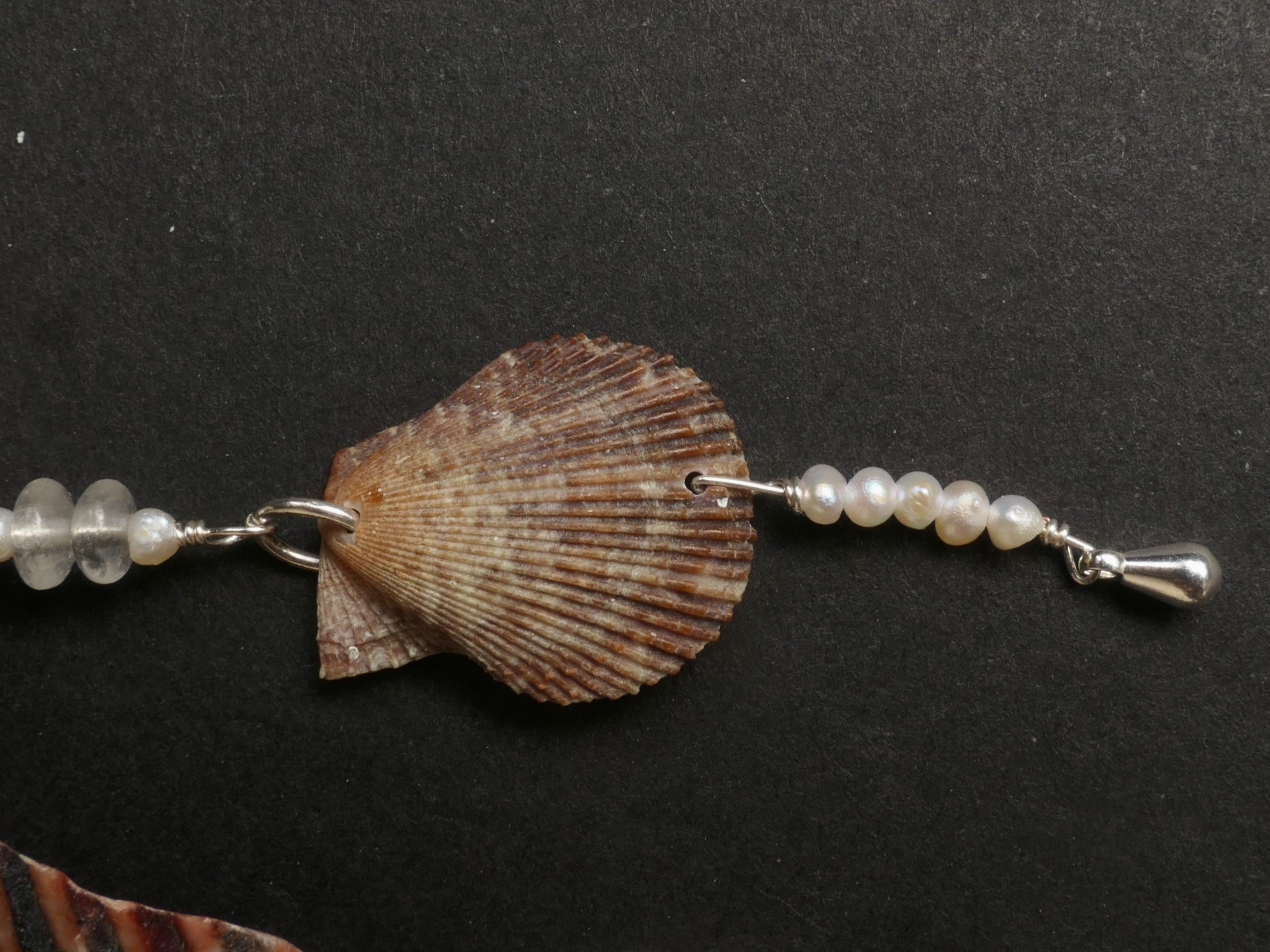 Daggperlur Muschelohrringe