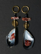 Skelviðra Muschelohrringe