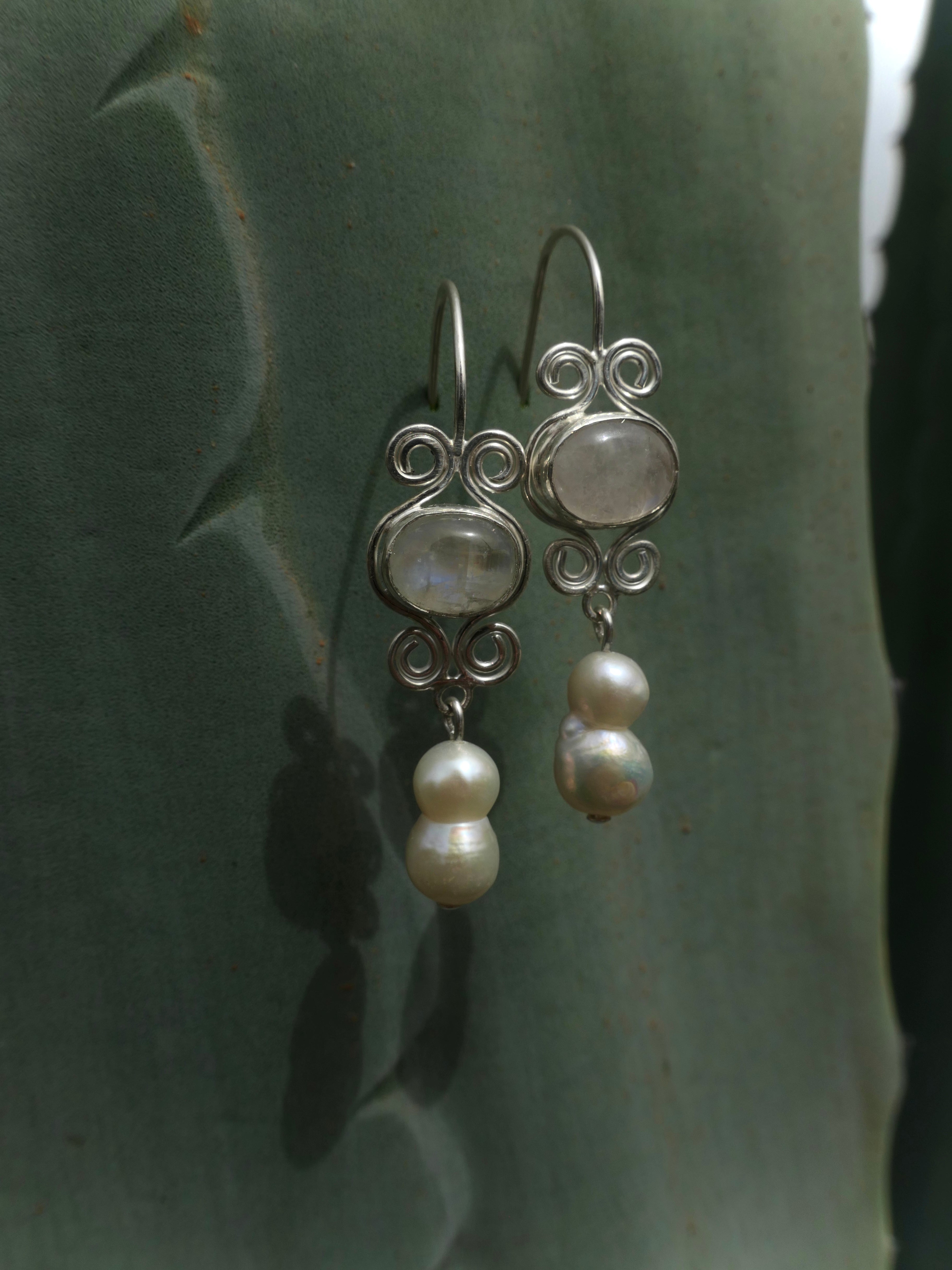 Runa Sterling Silber Ohrringe