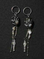 Gefleckter Muschlohrring