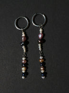 Silver Pearl Ohrring