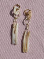 Moon Loop Muschelohrring