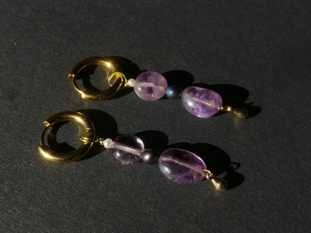 Veluna Perlenohrringe