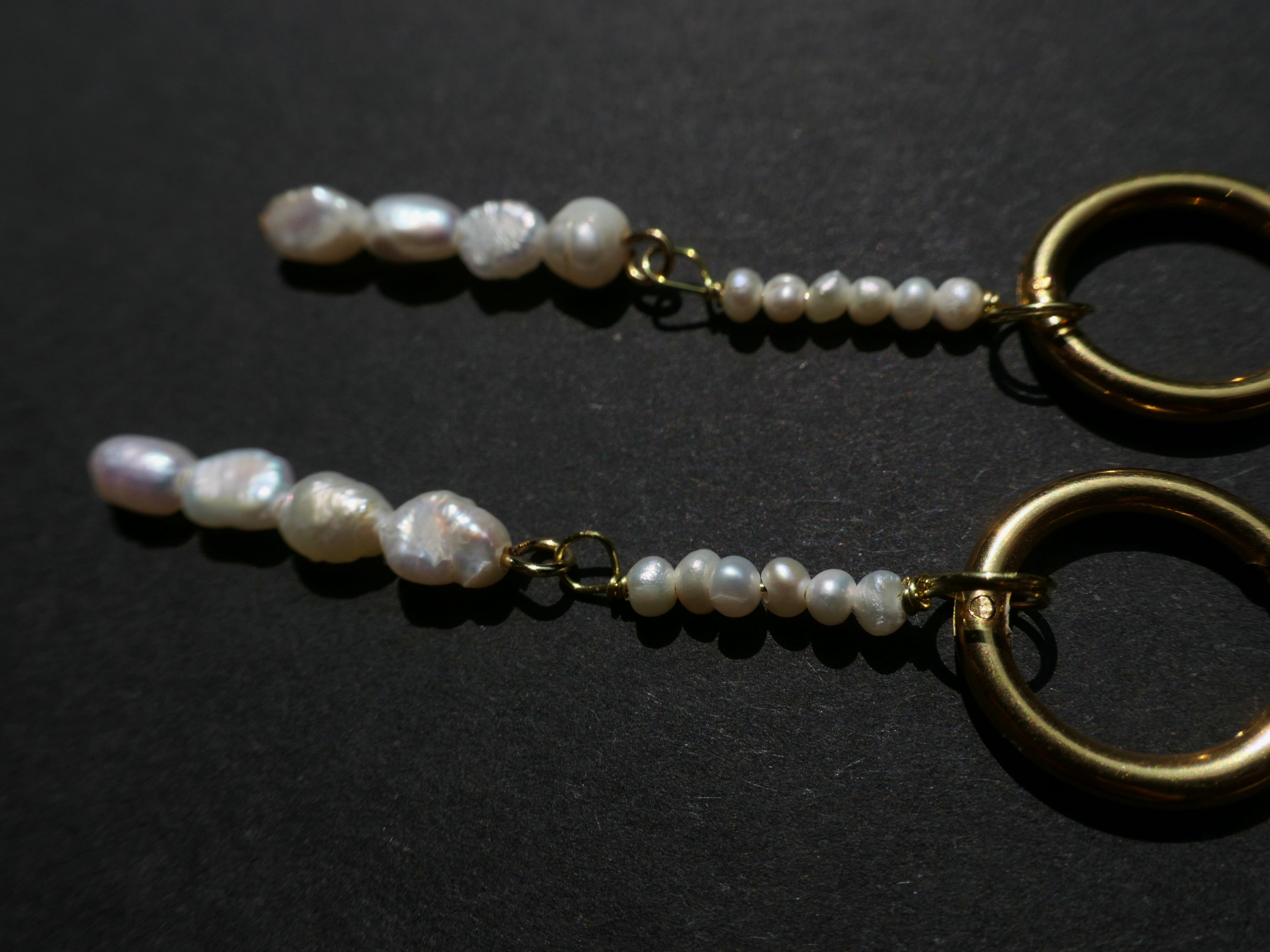 White Pearl Ohrring