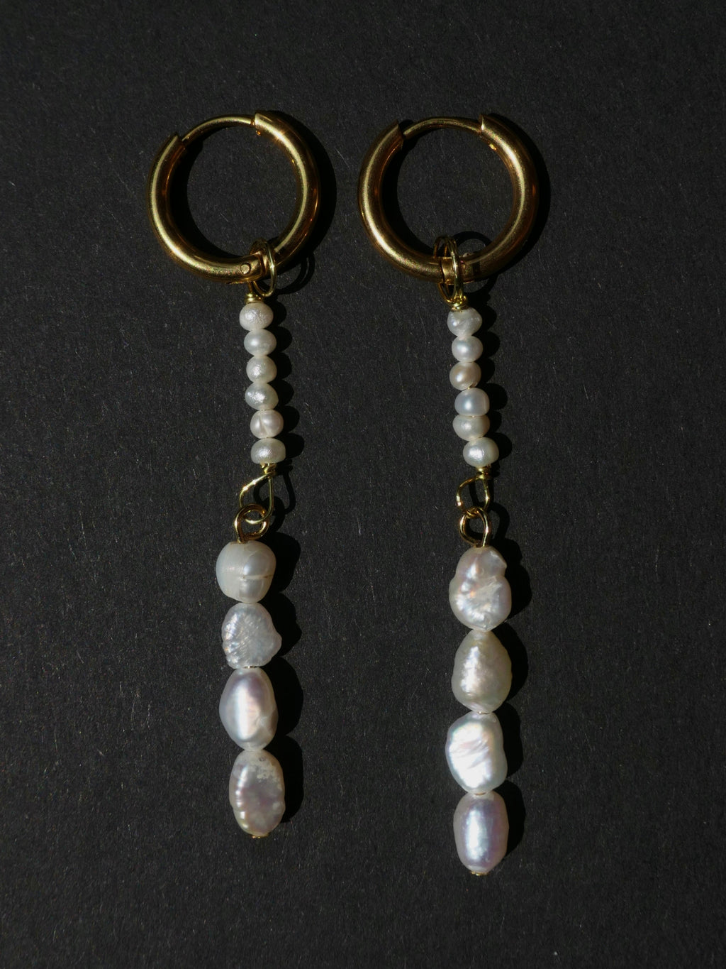 White Pearl Ohrring